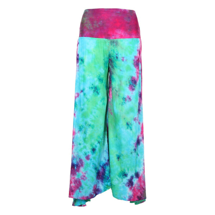 Tie Dye Wide Leg Trousers..