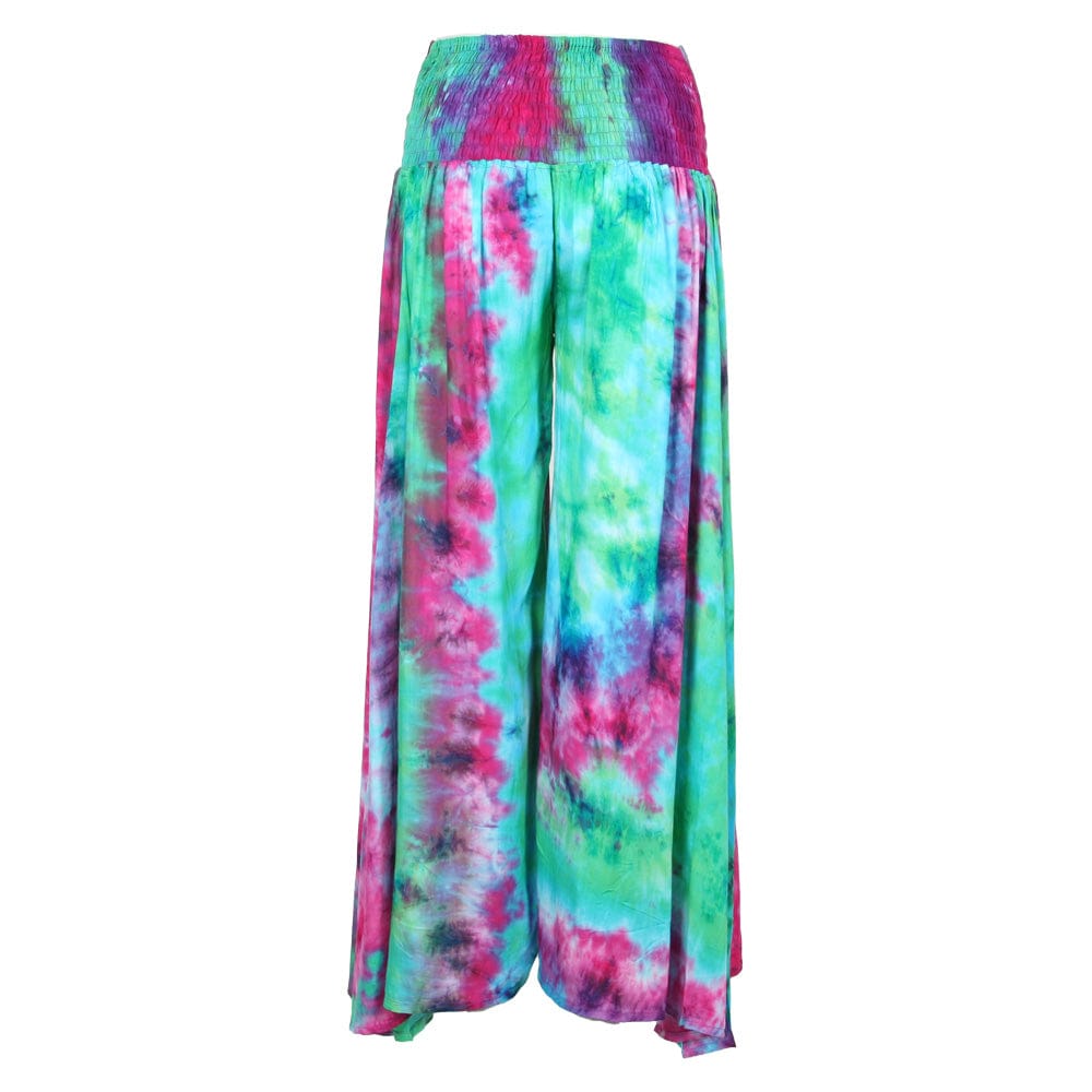 Tie Dye Wide Leg Trousers..