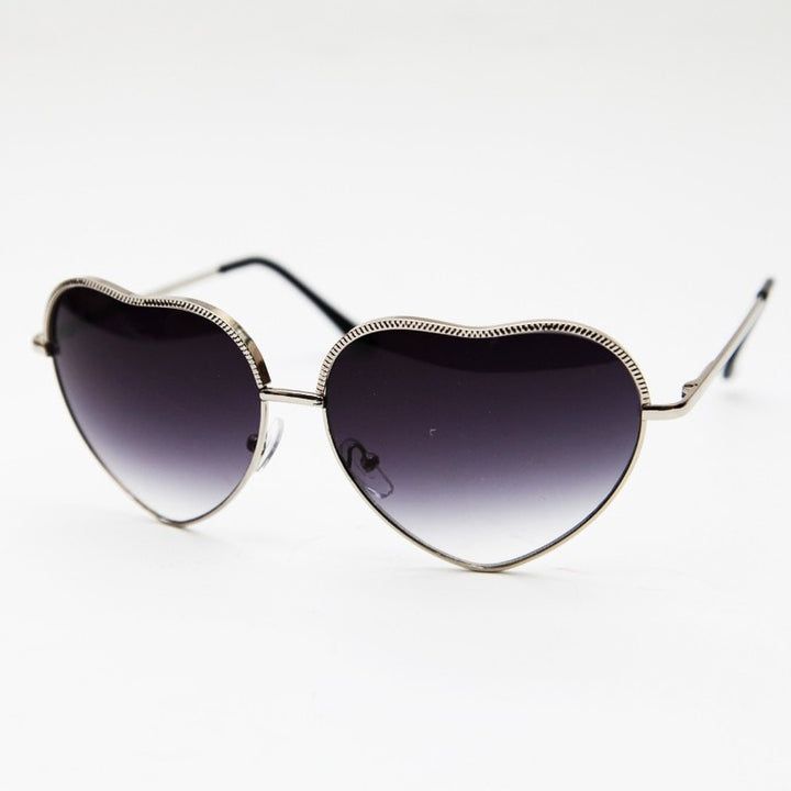 Heart Aviator Sunglasses