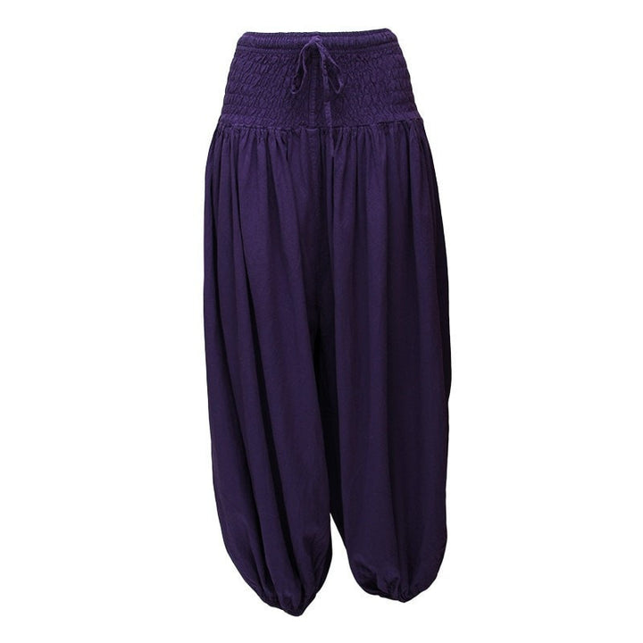 Coline Premium High Crotch Cotton Harem Pants