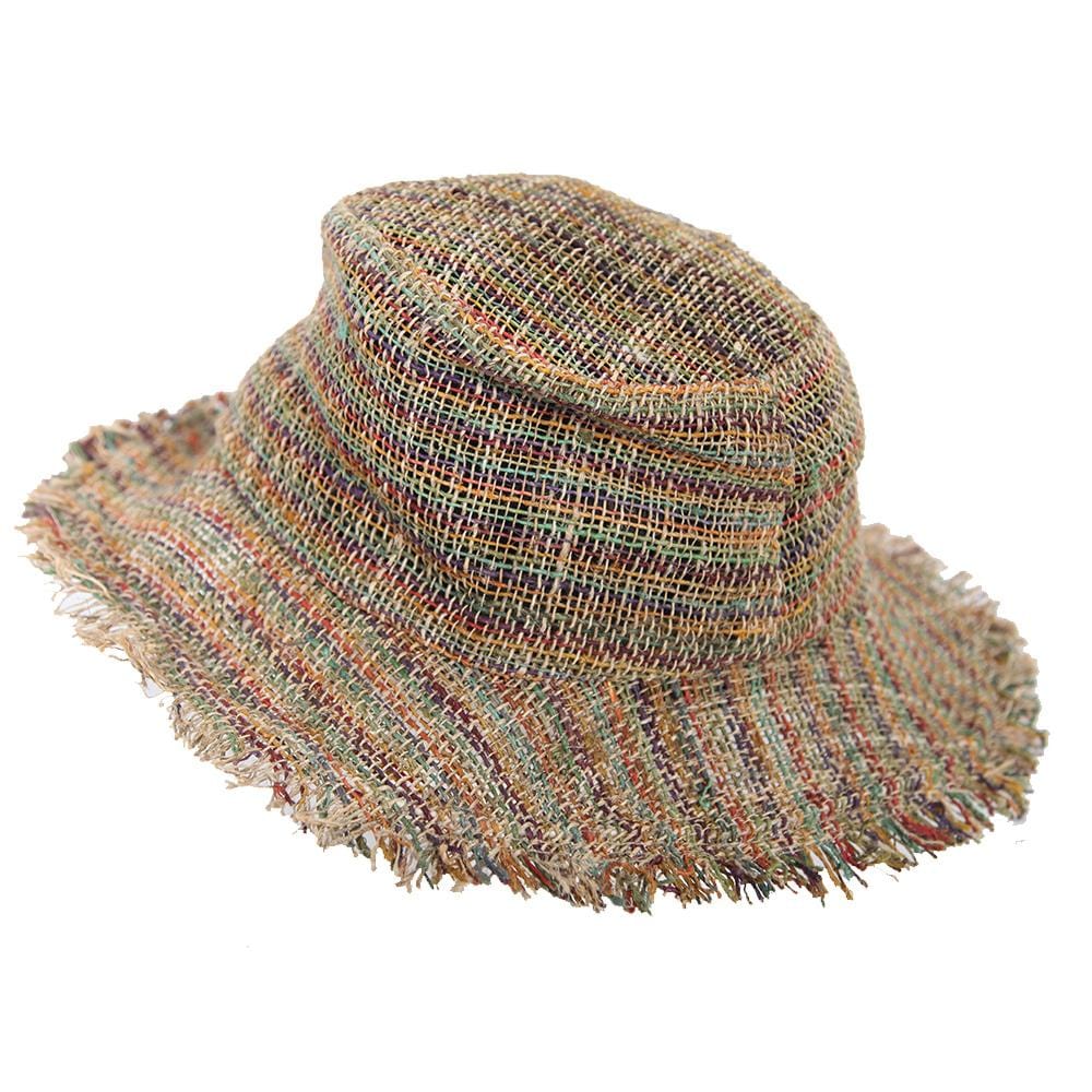 Wire Rim Hemp Sun Hat