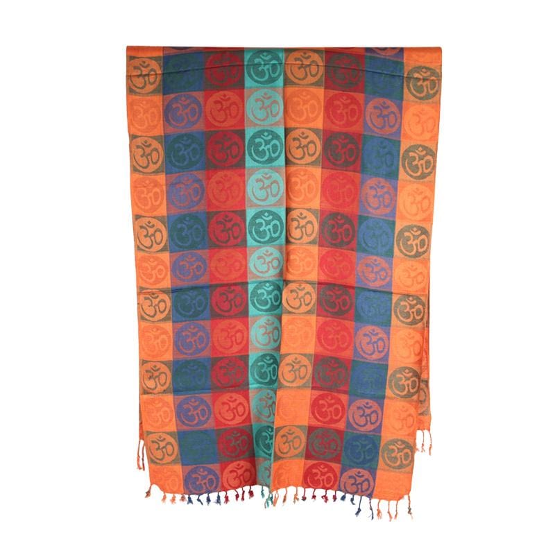 Ohm Check Print Scarf