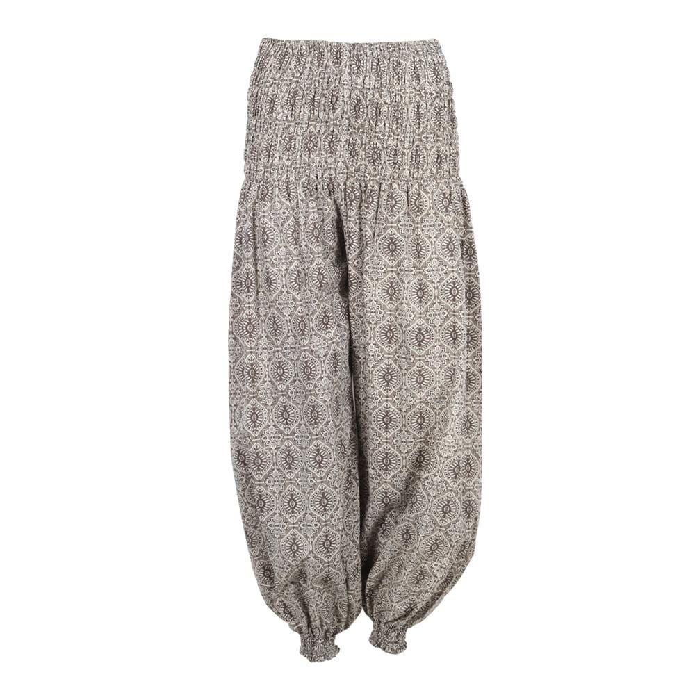 Cotton Block Print Genie Pants