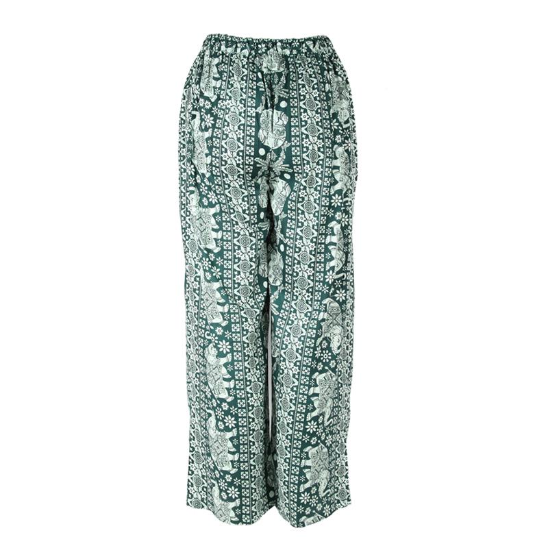 Wide Leg Elephant Beach Trousers