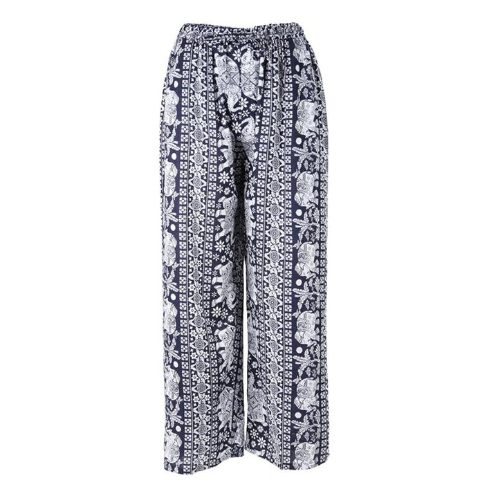 Wide Leg Elephant Beach Trousers