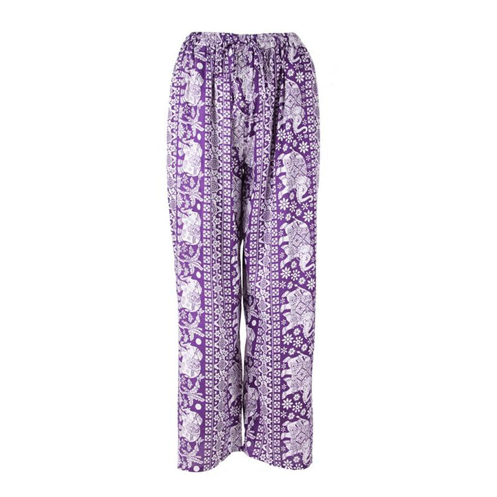 Wide Leg Elephant Beach Trousers