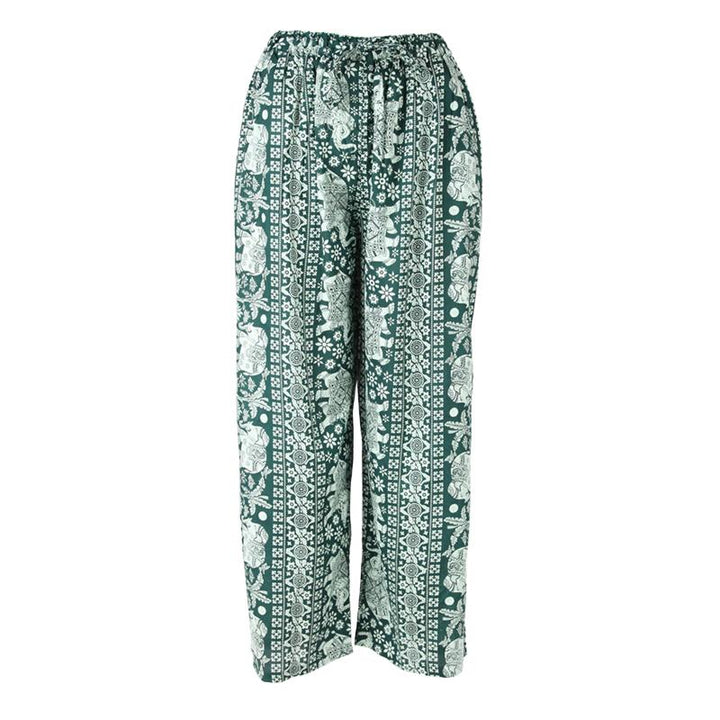 Wide Leg Elephant Beach Trousers