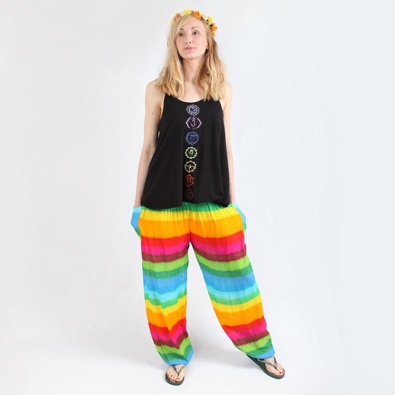 Ultimate Rainbow Festival Harem Trousers