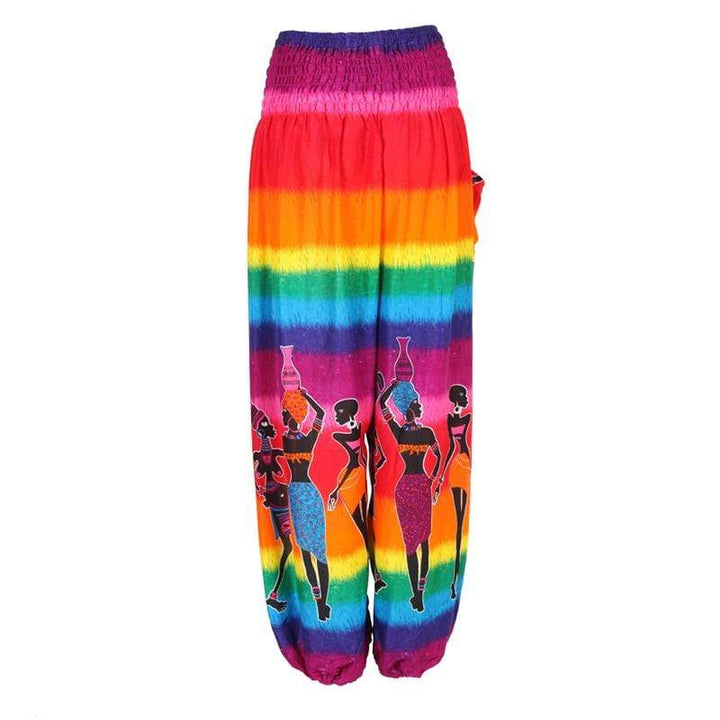 Ultimate Rainbow Festival Harem Trousers