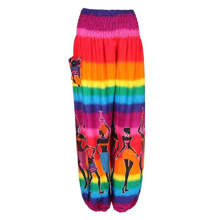 Ultimate Rainbow Festival Harem Trousers