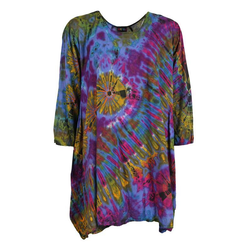 Tie Dye Smock Dress – The Hippy Clothing Co.