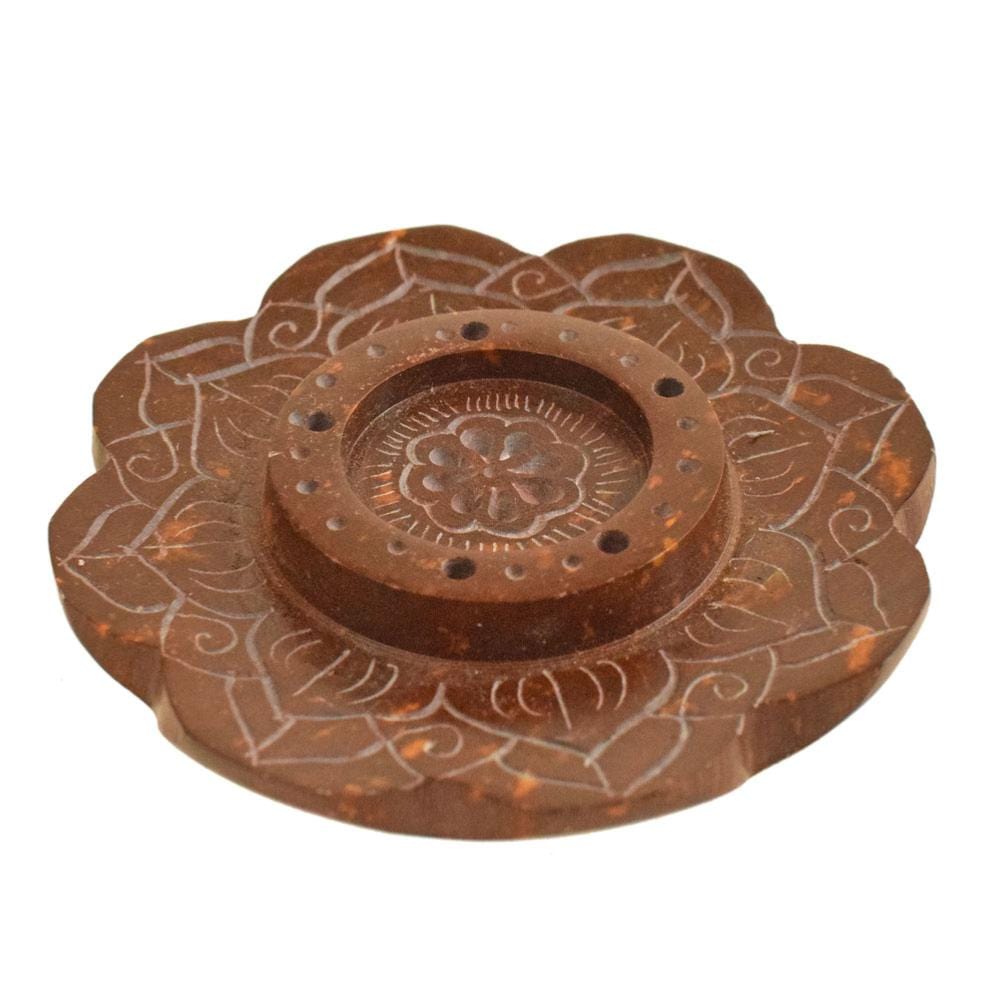 Soapstone Lotus Incense Holder