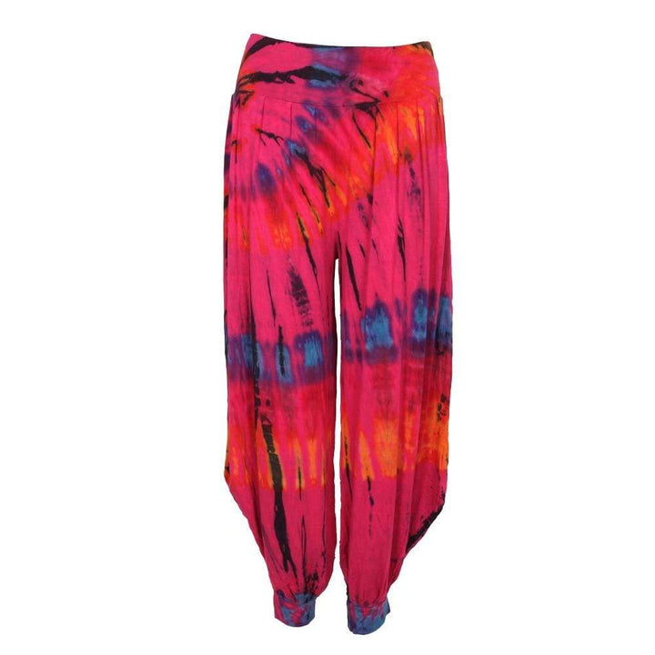 Tie Dye Jersey Harem Pants