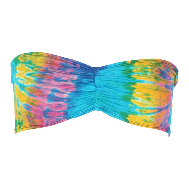 Petite Tie Dye Bandeau Top