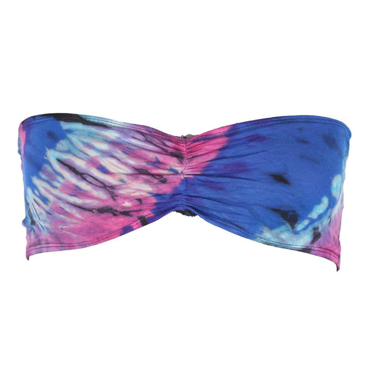 Petite Tie Dye Bandeau Top