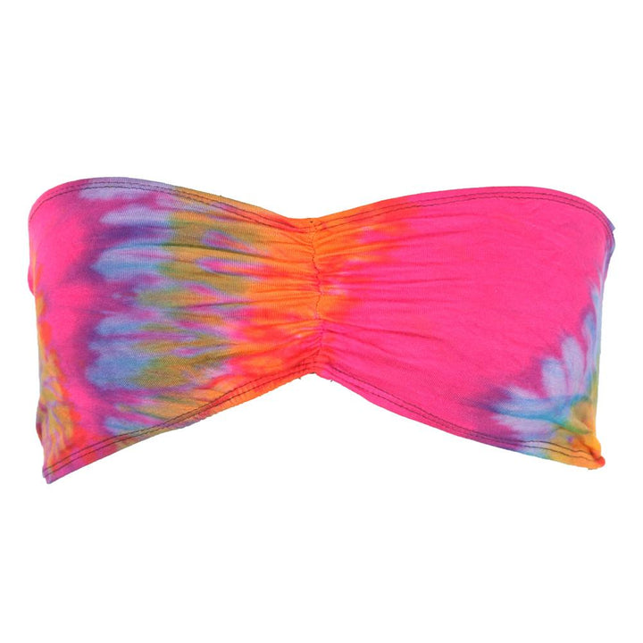 Petite Tie Dye Bandeau Top