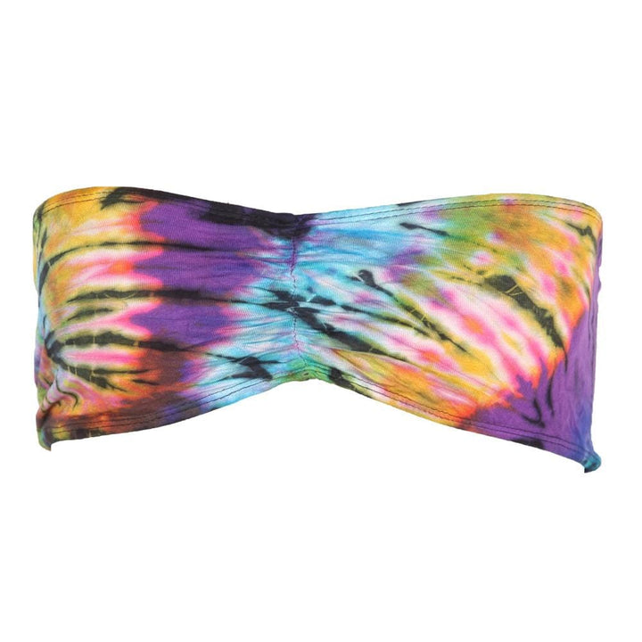 Petite Tie Dye Bandeau Top