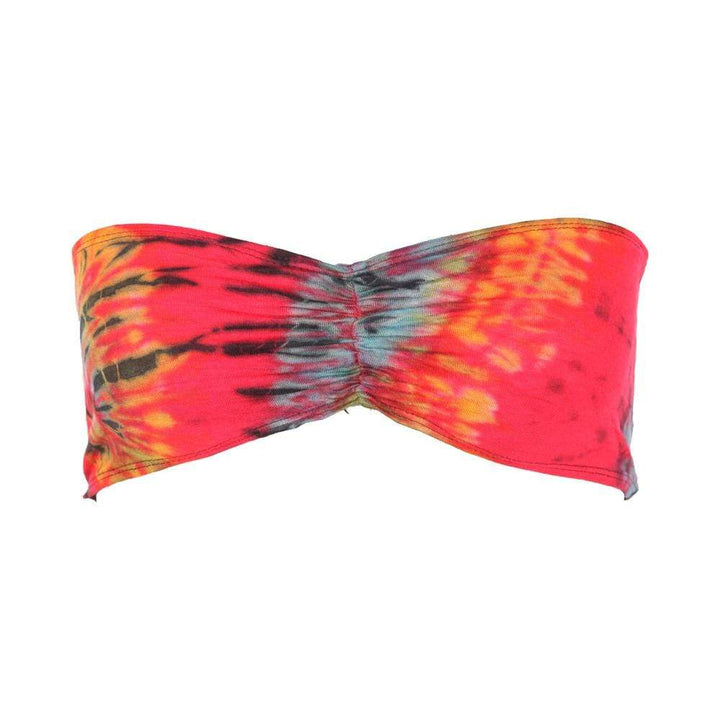 Petite Tie Dye Bandeau Top