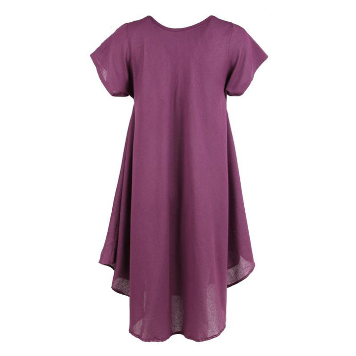 Cap Sleeve Cotton Dress