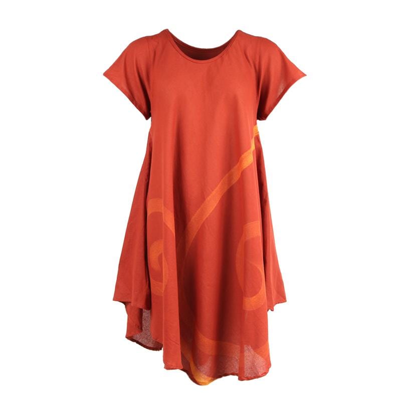 Cap Sleeve Cotton Dress