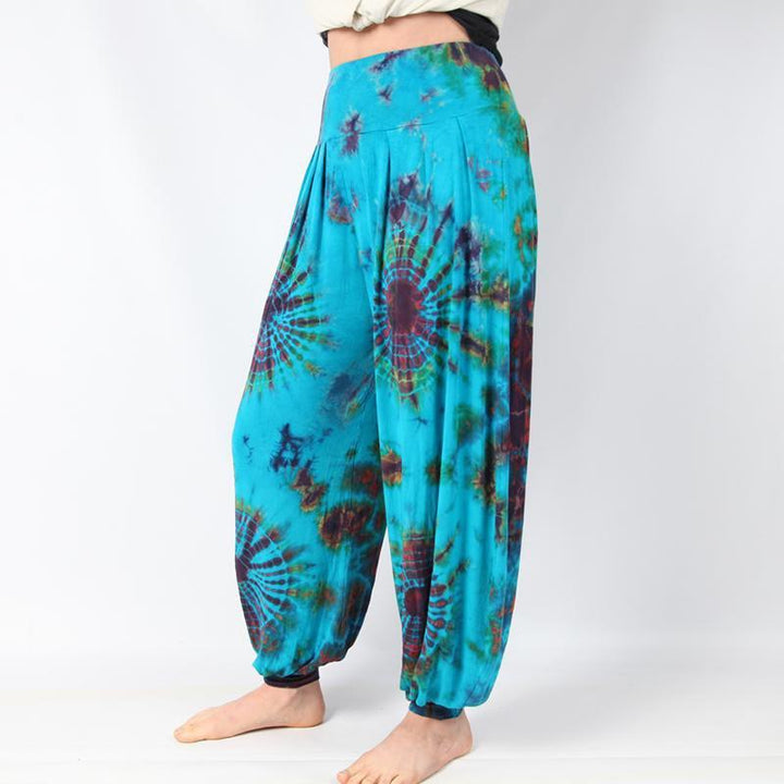 Tie Dye Jersey Harem Pants