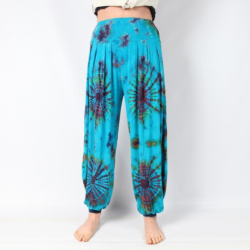 Tie Dye Jersey Harem Pants