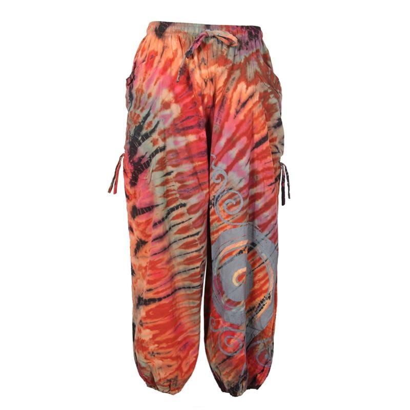 Tie Dye Overdye Harems