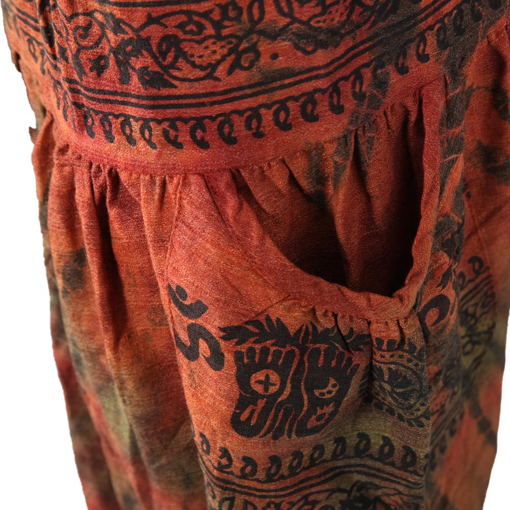 Men's Overdyed Grunge Harem Pants