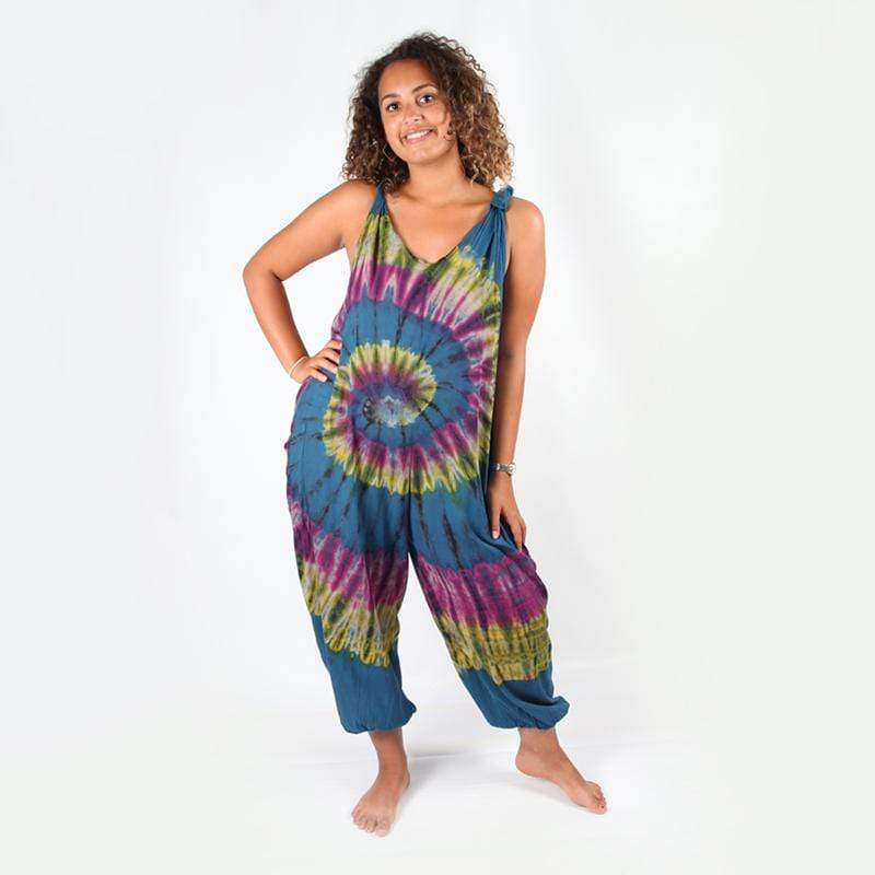 Tie Dye Harem Jumpsuit