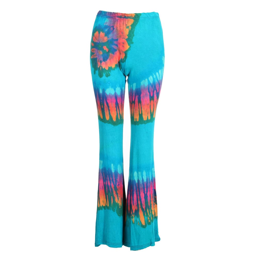 Tie Dye Jersey Flares