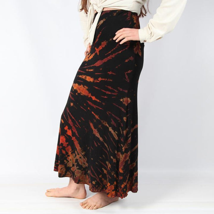 Tie Dye Maxi Skirt