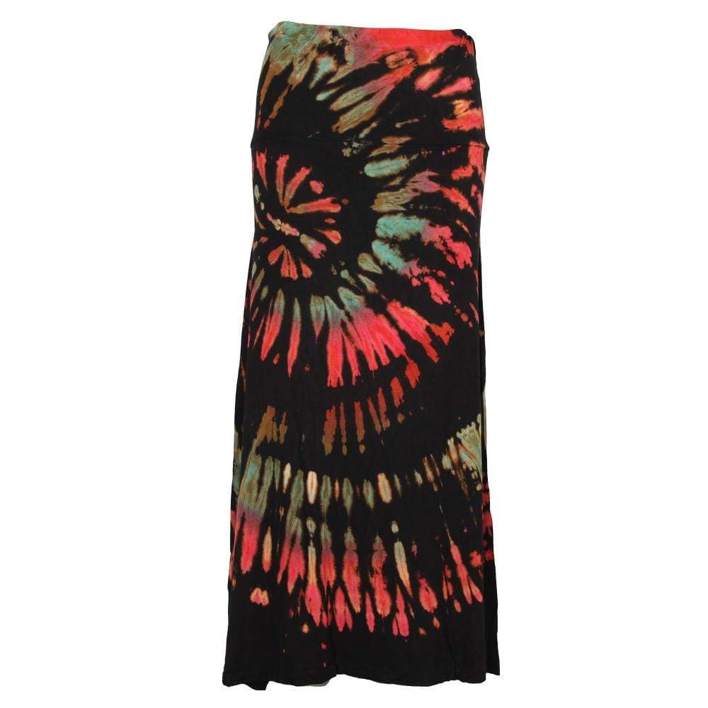 Tie Dye Maxi Skirt