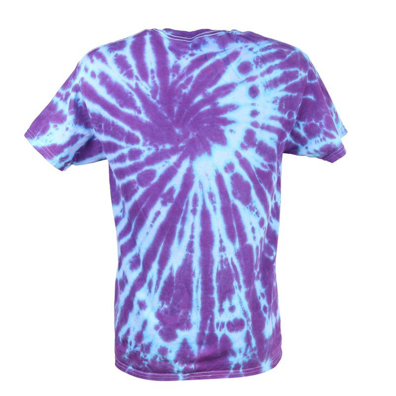 Men's Organic Cotton Purple Tie Dye T-Shirt