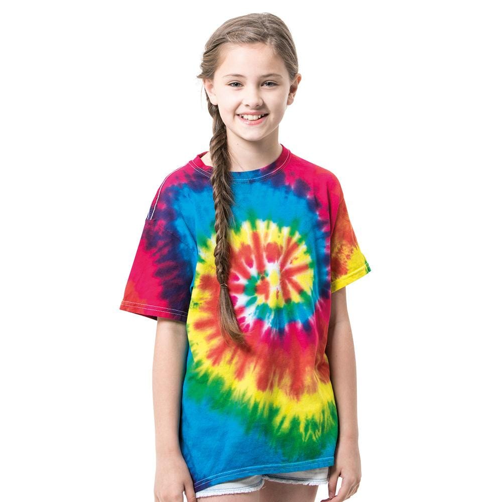 Kid's Rainbow Tie Dye T-Shirt