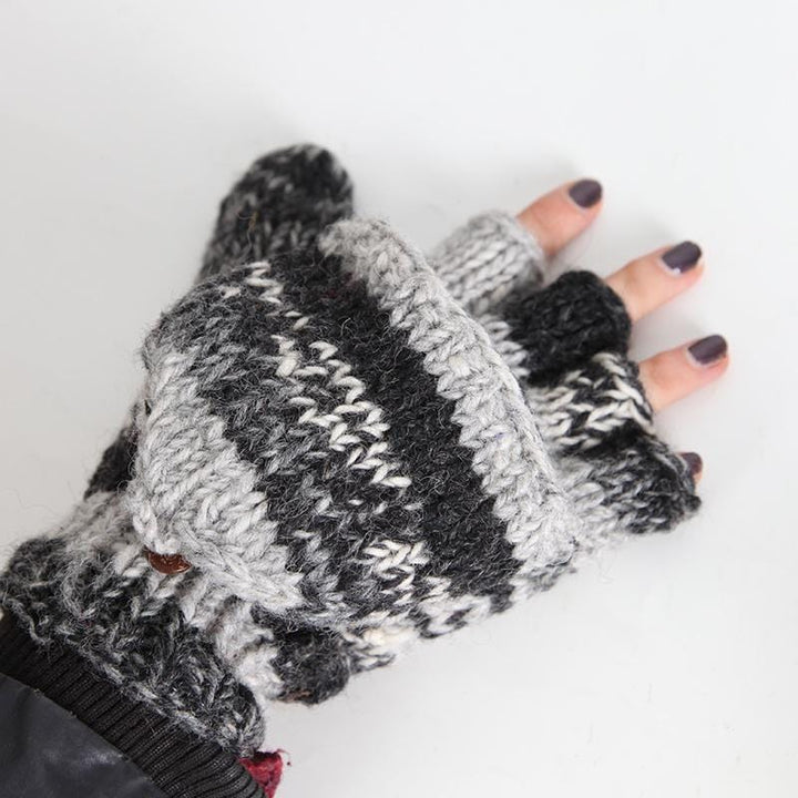 Mitten Fingerless Gloves