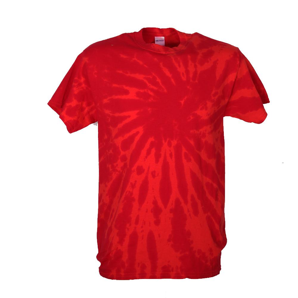 Orange & Red Tie Dye T-Shirt