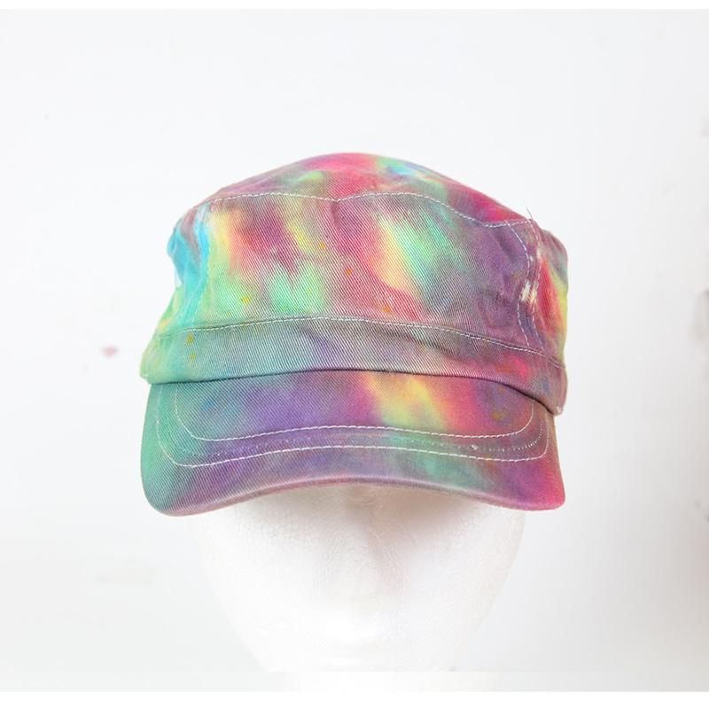 Organic Cotton Tie Dye Army Cap