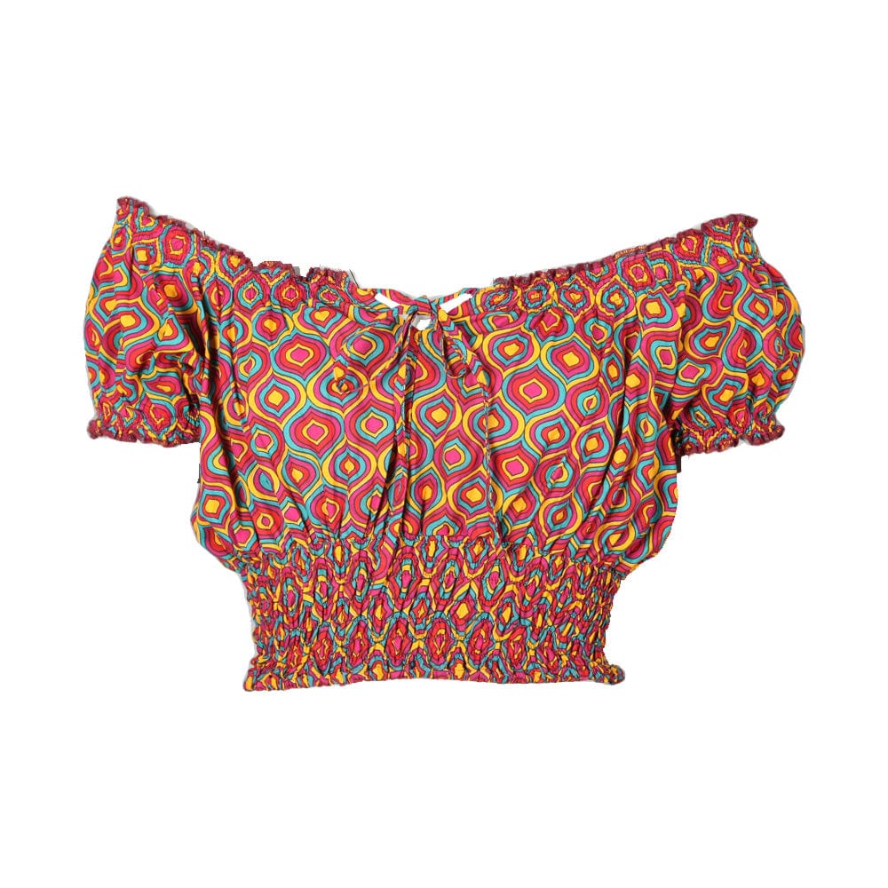 Retro Bardot Tops